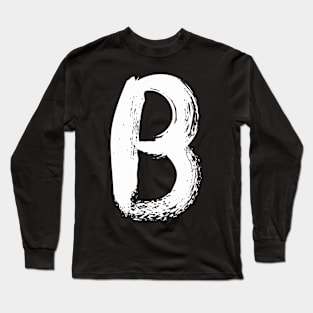 Letter B Long Sleeve T-Shirt